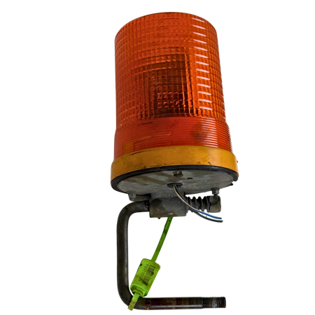 Roterande varningsljus med fäste